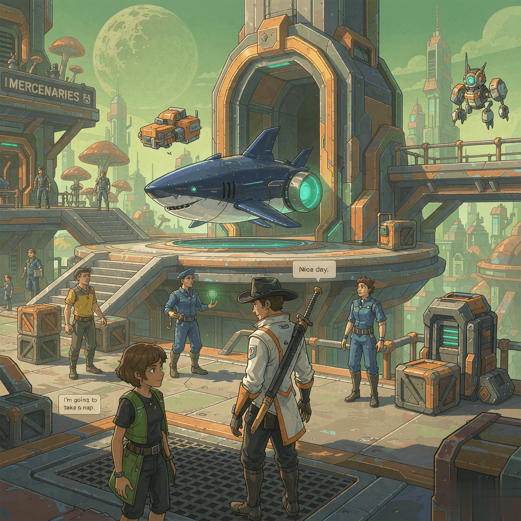 The Outer Worlds walkthrough scene