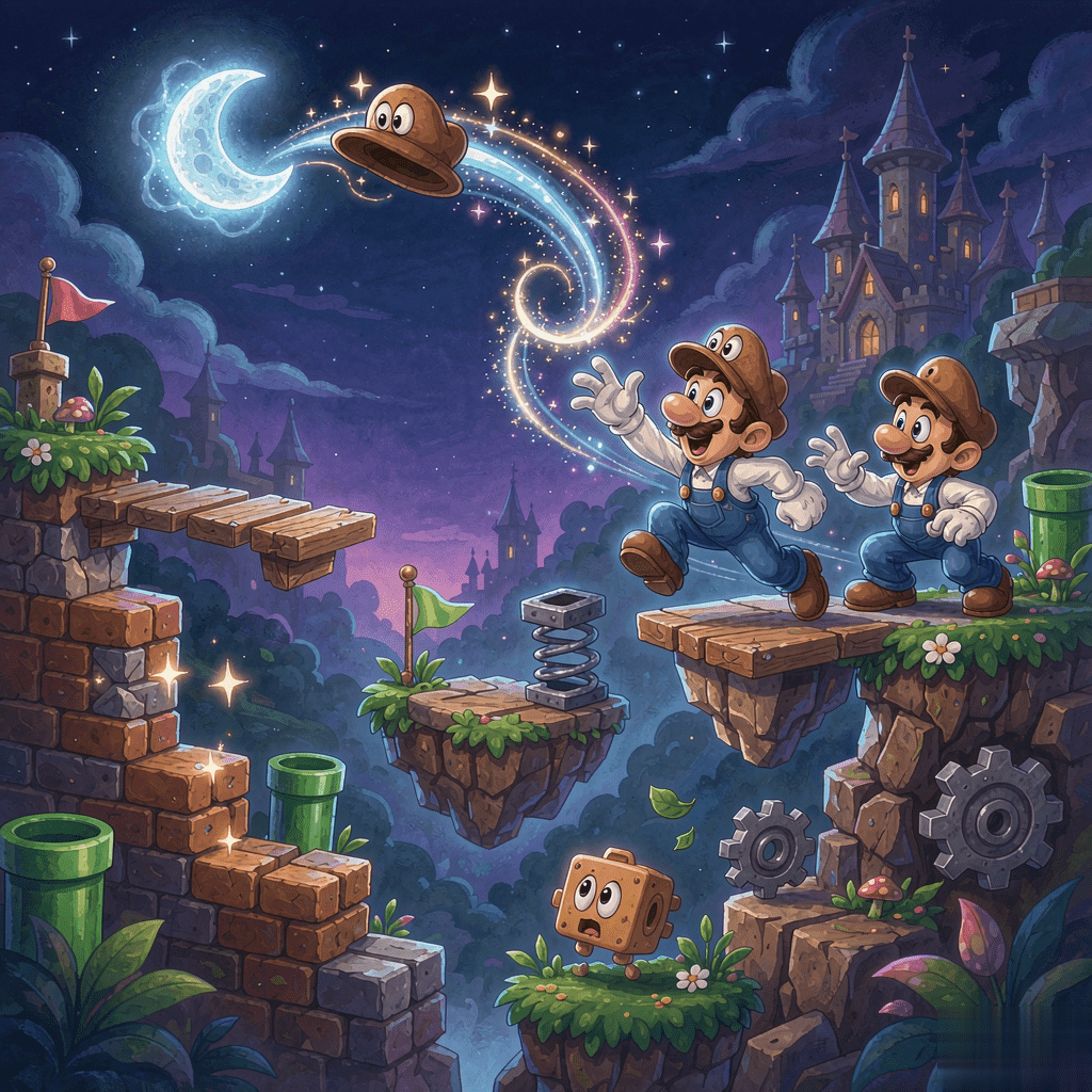 Super Mario Odyssey walkthrough scene