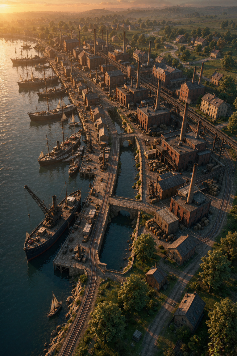 Anno 1800: Best Island Layout and Production Chains
