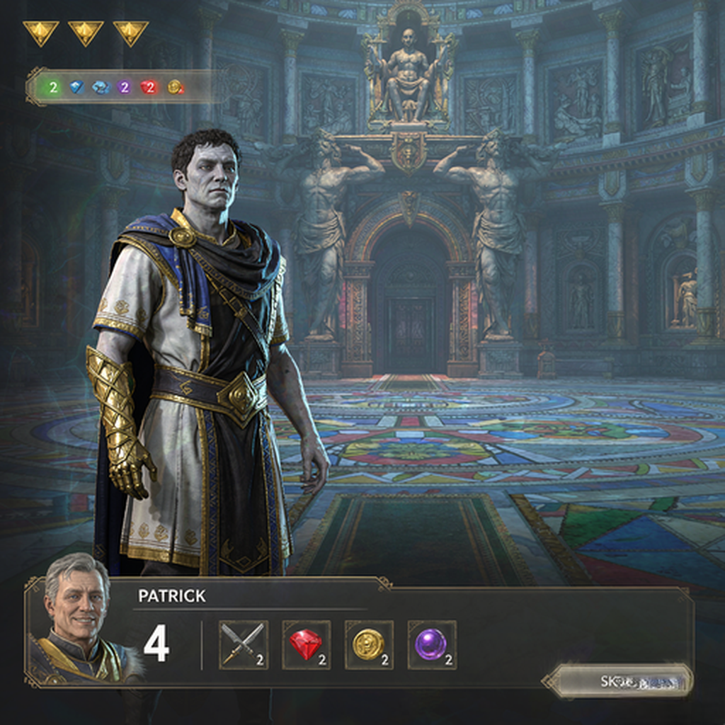 Crusader Kings 3 walkthrough scene
