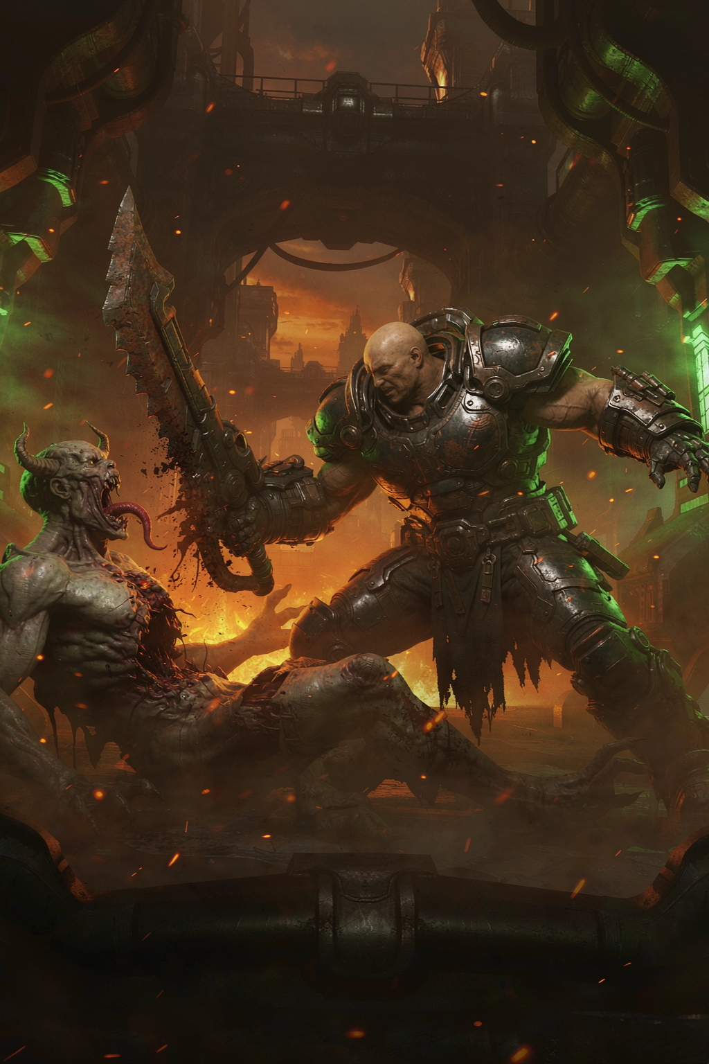DOOM (2016) cover art