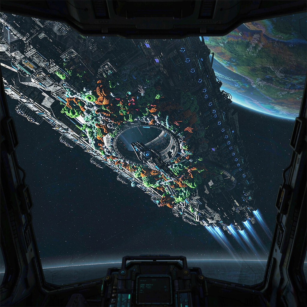 Starfield walkthrough scene